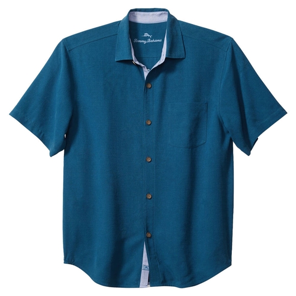 Tommy Bahama Other - Tommy Bahama Blue Casual Button Down Shirt